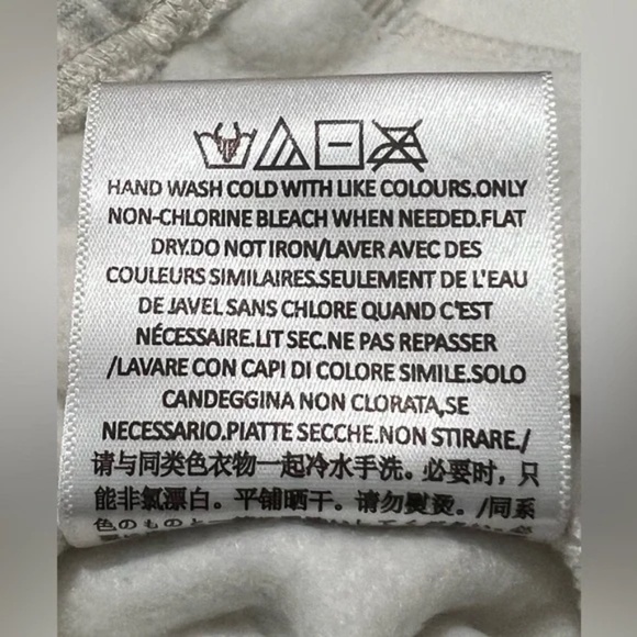 Essentials Heather Gray Casual Shorts small - Picture 10 of 11